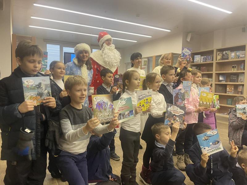Встреча с автором детских книг Екатериной Залесской прошла сегодня в магазине "Дом книги "Светоч"